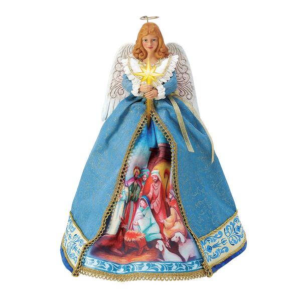 Department 56 Jim Shore for Possible Dreams Angel Tree Topper - image 