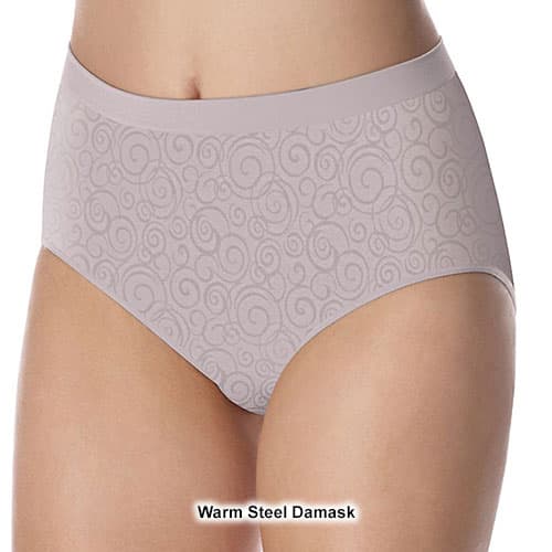 Bali Comfort Revolution Damask Brief Panties 803J