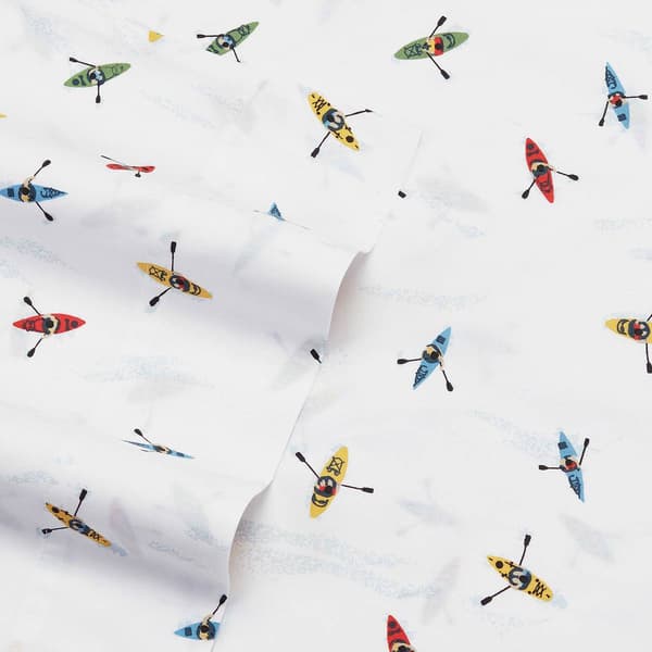Eddie Bauer Kayaks Cotton Percale Sheet Set