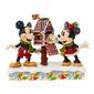 Jim Shore Disney Traditions Mickey & Minnie Christmas Figurine - image 1