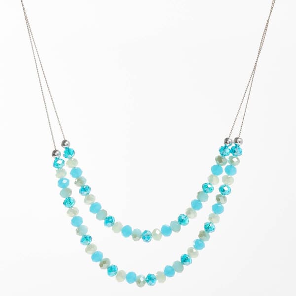 Ashley Cooper(tm) Turquoise Triple Strand Necklace - image 