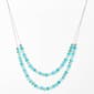Ashley Cooper(tm) Turquoise Triple Strand Necklace - image 1