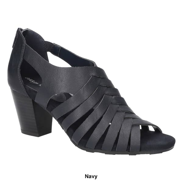 Womens Easy Street Vanni Block Heel Sandals