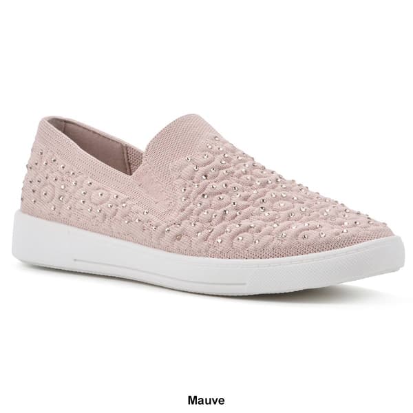 Womens White Mountain Unit Slip-On Fashion Sneakers