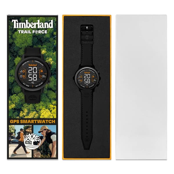 Mens Timberland Trail Force Silicon Smart Watch - TDIGB0064503