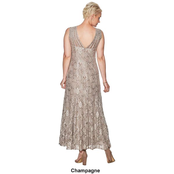 Womens R&amp;M Richards Sleeveless Mermaid Dress