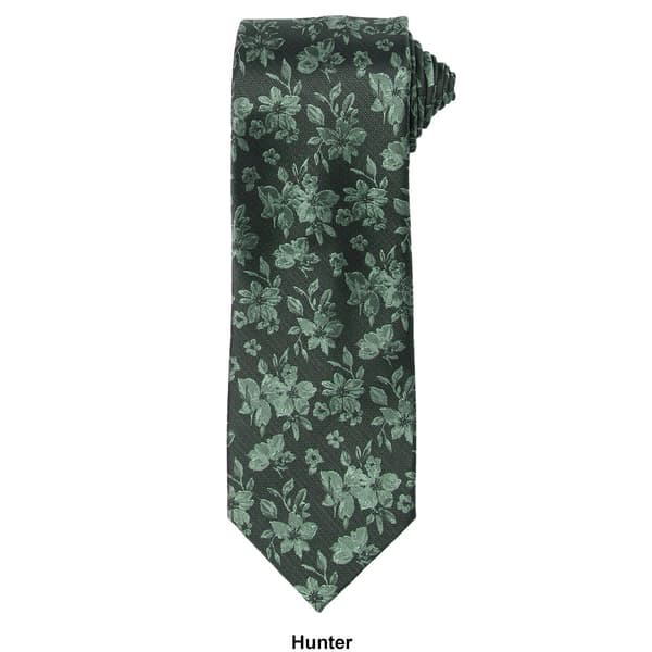 Mens John Henry&#174; Peach Floral Tie