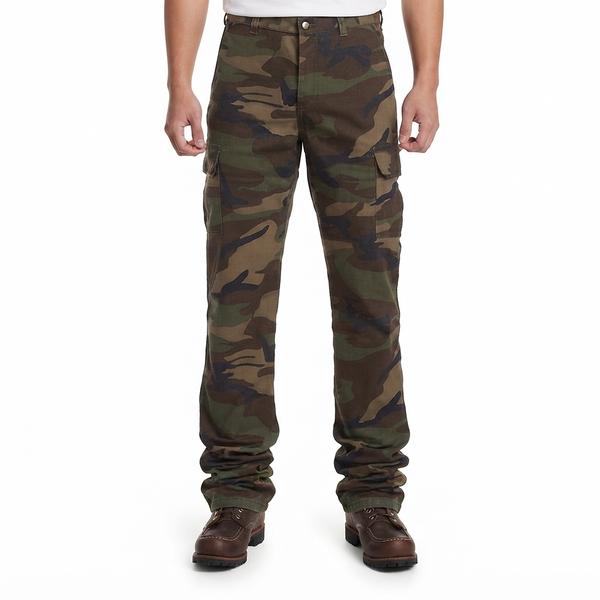 Mens Bass Creek Outfitters(R) Camo Stretch Cargo Pants