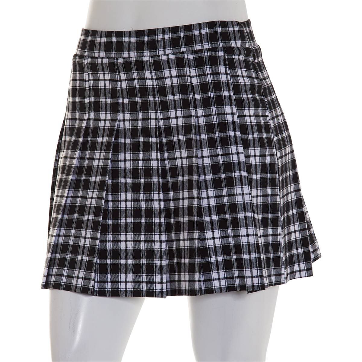 Juniors Joe B Plaid Pleated Mini Skirt - Boscov's