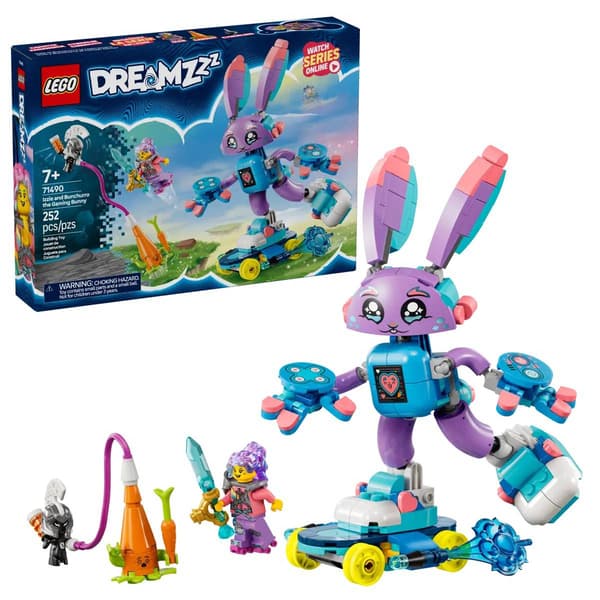LEGO&#40;R&#41; DREAMZzz Izzie and Bunchurro the Gaming Bunny Building Kit - image 
