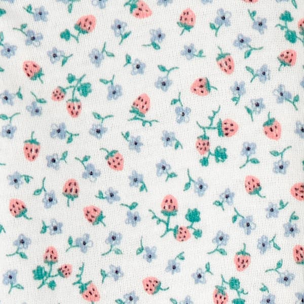 Baby Girl (12-24M) Carter''s 1Pc Strawberry Cotton Pajama