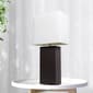 Lalia Home Lexington 21in. Leather Base Modern Home Table Lamp - image 7