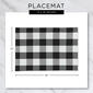DII® Design Imports Buffalo Check Placemats - Set of 6 - image 5