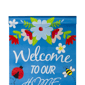 Northlight Welcome to Our House Outdoor Garden Flag - image 6