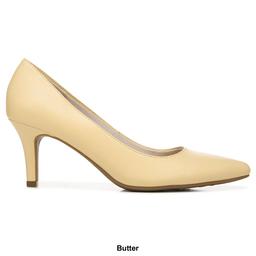Womens LifeStride Sevyn Pointed-Toe Faux Leather Pumps