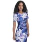 Womens Calvin Klein Short Sleeve Large Floral Sheath Dress - image 4