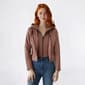 Juniors Snobbish Two-in-One Motorcycle Jacket w/French Terry Hood - image 1