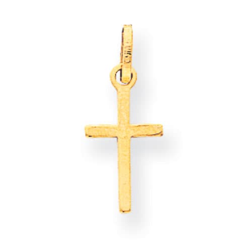 Gold Classics™ 14kt. Yellow Gold Small Cross Charm