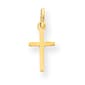 Gold Classics(tm) 14kt. Yellow Gold Small Cross Charm - image 1