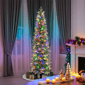 Puleo International 7.5ft. LED Yardley Spruce Christmas Tree - image 2
