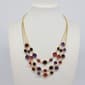 Ashley Cooper(tm) Multi Color Stone Beaded Multi Strand Necklace - image 1