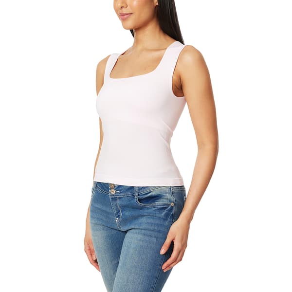Juniors Wallflower Seamless Tank with Shelf Bra