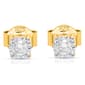 Nova Star® Yellow Gold 1/3ctw. Lab Grown Diamond Stud Earrings - image 3
