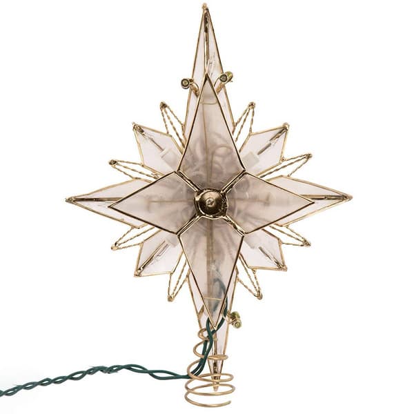Kurt Adler 10-Light Multi-Pointed Bethlehem Star Treetop