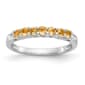 Gemstone Classics&#40;tm&#41; Sterling Silver & Citrine Ring - image 1