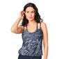 Womens Free Country Bloom Double Strap Bouson Tankini Swim Top - image 1