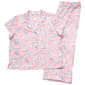 Womens Jessica Simpson Short Sleeve Toile Capris Pajama Set - image 2