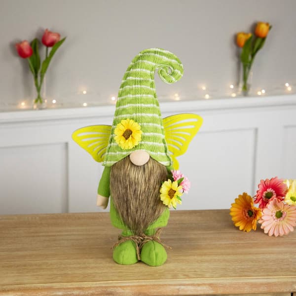 Northlight Seasonal Gnome w/ Butterfly Wings Spring Figurine