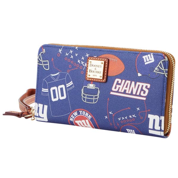 Dooney & Bourke New York Giants LG Zip Around Wristlet