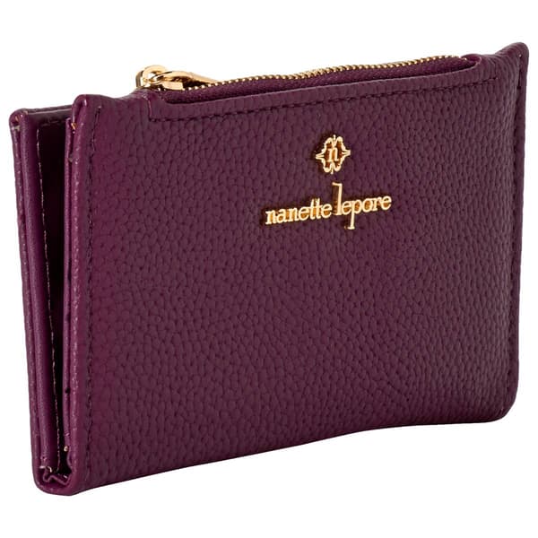 Womens Nanette Lepore Amie Slim Bi-Fold Wallet