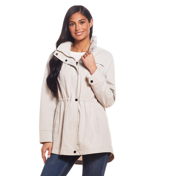 Plus Size Gallery Packable Anorak Jacket - image 