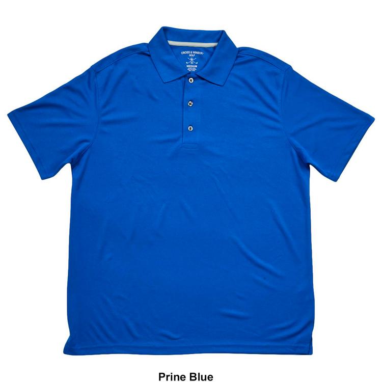 Mens Cross &amp; Winsor Rice Stitch Polo