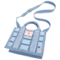 True Religion Multi-Stripe Denim Modern Tote With Crossbody Strap - image 9