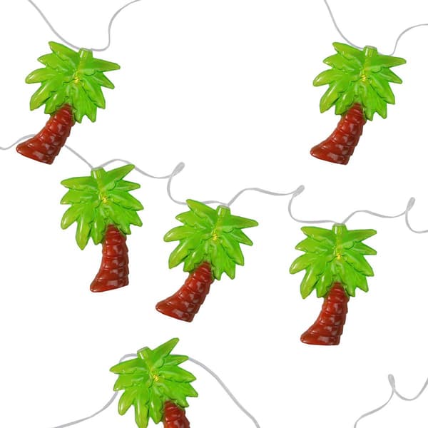 Northlight Seasonal 10pk. Palm Tree Summer LED String Lights