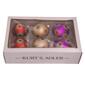 Kurt S. Adler 80MM Starburst Gem Glass Ball Ornaments - Set of 6 - image 2