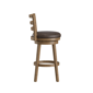 HH2 Home Ronan Slat Ladder Back Adjustable Height Swivel Stool - image 4