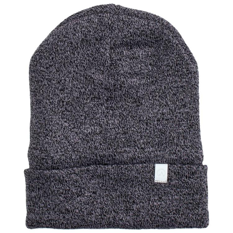 Mens Polar Extreme(R) Cuffed Winter Hat - Black/Grey