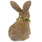 Northlight Seasonal Plush Rabbit w/ Flower Wreath Easter Figurine - image 5