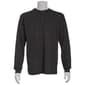 Mens Preswick & Moore(R) Long Sleeve Thermal Charcoal Pajama Shirt - image 1