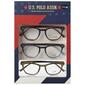 Mens U.S. Polo Assn.&#40;R&#41; 3pk. Reading Glasses - image 1