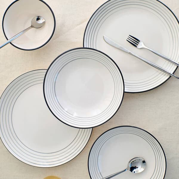 Earth & Clay Zeke 12-Piece Earthenware Dinnerware Set