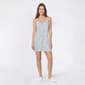 Womens Jessica Simpson Lace Trim Heart Stitch Deep V Neck Chemise - image 1