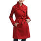 Womens BGSD Waterproof Hooded Belted Trench Coat - image 7