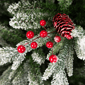 Northlight Real Touch™ 6.5ft. Flocked Grove Fir Christmas Tree - image 6