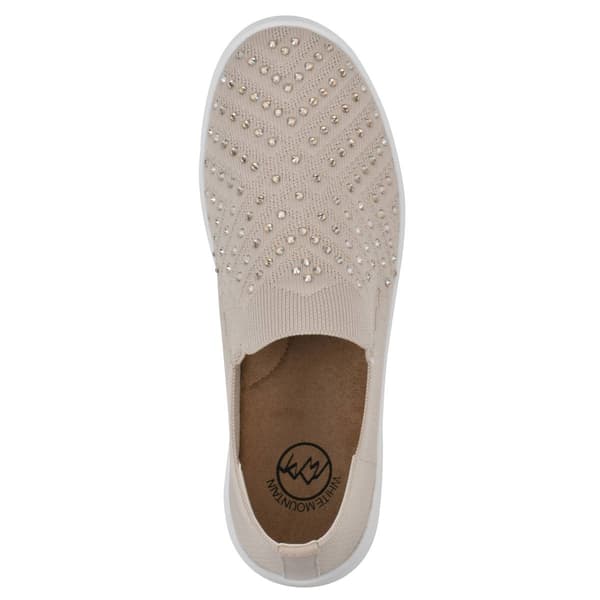 Womens White Mountain Upbring Slip On Sneakers