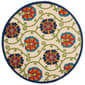 Nourison Aloha Vines Contemporary Round Rug - image 1